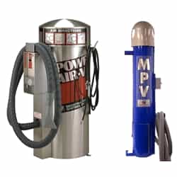 2 industrial vacuum systems commercial units