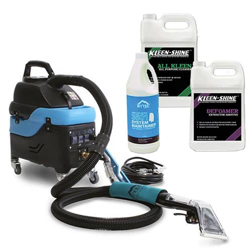 Mytee S300H Heated Tempo Extractor with Chemicals KleenRite
