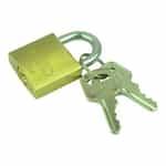 Abus 1 1/4" Brass Padlock