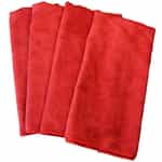 ULTRA-80RED Towels by Dr. Joe Ultra-80 Heavy Microfiber Red 12 Pack