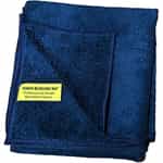Navy Blue Microfiber Towel