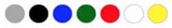 Enamel Color Options