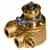 Brass Rotary Vane Water Pump with Bypass, Clamp Mount, 327 Gallons Per Hour, Fluid-O-Tech, PA1001