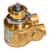 Brass Rotary Vane Water Pump with Bypass, Clamp Mount, 327 Gallons Per Hour, Fluid-O-Tech, PA1001