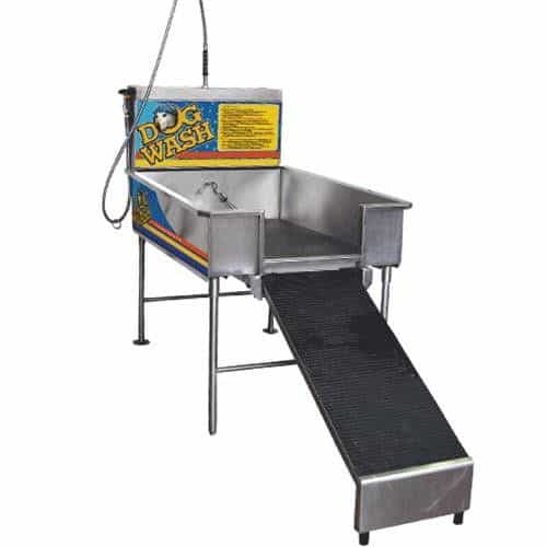 PTW100 Kleen-Rite Dog Wash Tub - Stainless Steel