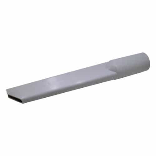 Plastic Crevice Tool with Wide Mouth for 1 1/2 hose, 11 Long, Grey