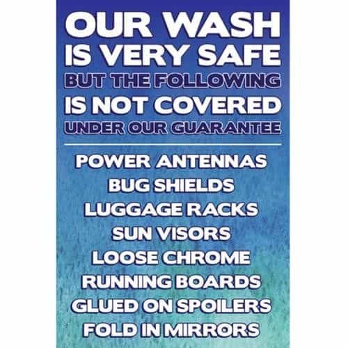 SIKR300 TSS Disclaimer Sign