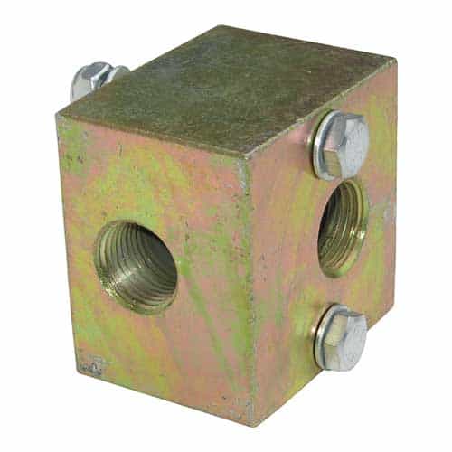 D10118 General Pump Steel Manifold Block