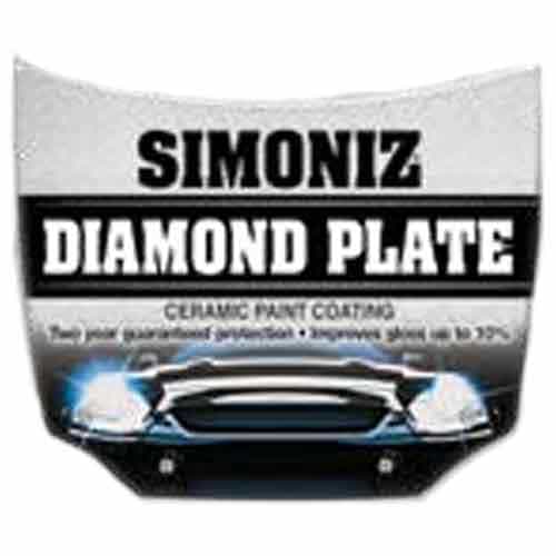 DP1108 Simoniz Diamond Plate Car Hood Marketing Display