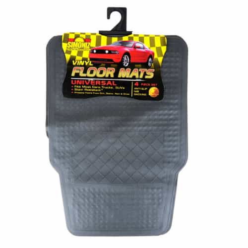 Simoniz Vinyl Car Floor Mat Set 00220