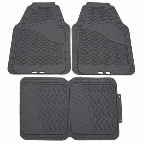 SK Mats 35104 Gray Rubber Floor Mats