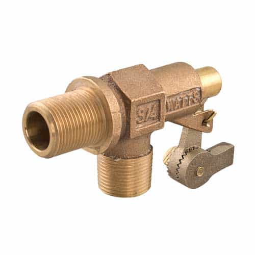 750TO Watts Bronze Mechanical Float Valve