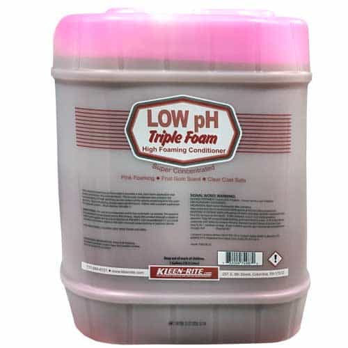 5 Gallon Triple Foam Low pH Conditioner Pink