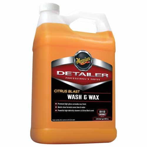 Meguiars Wash and Wax - Citrus Blast Scent - 1 Gallon